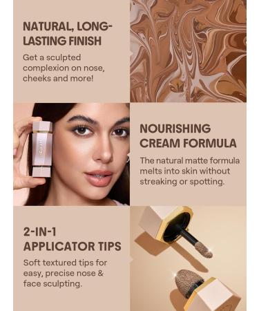 SHEGLAM Precision Sculpt Liquid Contour Duo Contour Liquide - Soft Tan - Buy Online on GoSupps.com