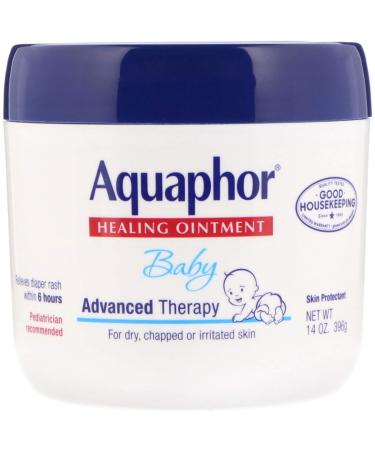 Aquaphor Baby Healing Ointment Advanced Therapy 14 Ounce Jar (414ml) (2 Pack) - Buy Online on GoSupps.com