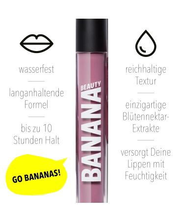 Buy Banana Beauty Semi Matte Liquid Lipstick - 10h Long-Lasting Moisture & Volume - Heels Up! Light Mauve - 3ml (1 Pack) - International Shipping Available - Buy Online on GoSupps.com