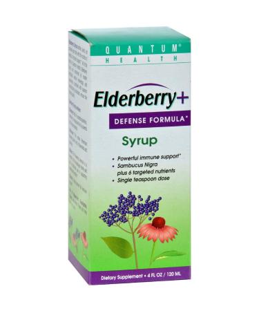 Quantum Research Elderberry C-Syrup 4 oz (Multi-Pack)