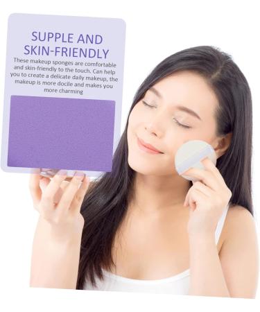 Beaupretty 5 Sets Puff Women Makeup Supplies Beauty Tools Face Sponge Puffs for Beauty Puff Women Makeup Pads Sponges Purple Miss Absorb Water Makeup Powder Hydrophilic Non-latex - Buy Online on GoSupps.com