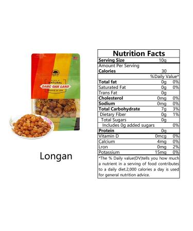 Buy 100% Natural Dried Longan - Thai Sun-Dried Fruit 8oz (227g) | Premium Quality International Shipping - Buy Online on GoSupps.com