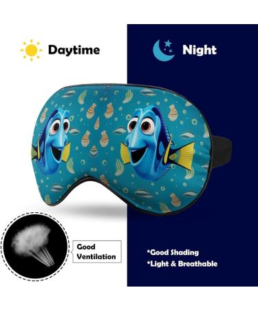Shop Dory Faces Print Outdoor Light-Blocking Eye Mask | Multi-Functional Polyester Eye Mask for Air Travel | International Shipping Available - Buy Online on GoSupps.com
