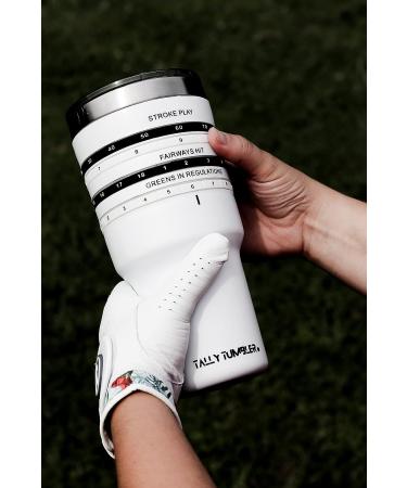 Tally Tumbler Golf Cup Holder | 30 oz Stainless Steel | Leak Proof Lid | Double Wall Insulation | Score Keeping Counter for Golfers - Buy Online on GoSupps.com