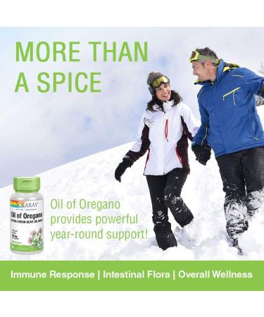 Solaray Oil of Oregano 150mg - 60 Vegan Softgels - Immune Support - Buy Online on GoSupps.com