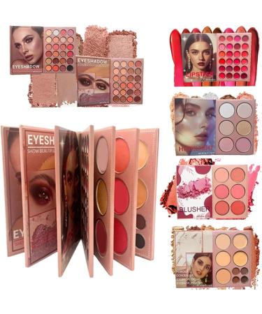 Palette de maquillage Professionnelle multicolore 6 couches | Palette de contour de fard joues de maquillage pour le visage pour dames et filles d butantes f te quotidienne rendez-vous d place - Buy Online on GoSupps.com