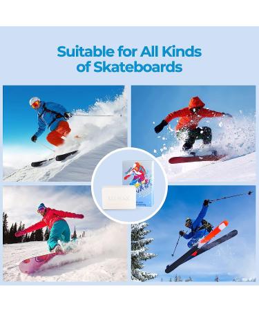 Oycevila 250G All Temperature Snowboard Wax (8.8OZ) - Premium Blend Ski Wax | Biodegradable High Speed Formula for Skis - Buy Online on GoSupps.com