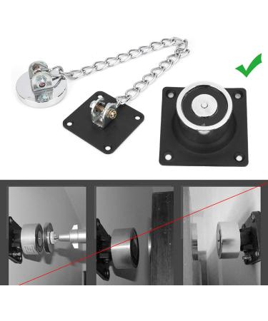 DC12V/24V Door Suction Catch - 60kg/132.3lb Linear Pressure Metal Cast Steel for Secure Door Holding - International Shipping Available - Buy Online on GoSupps.com