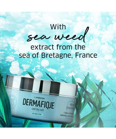 Derma.fique Aqua Cloud Hydrating Cr me 200g - Weightless Seaweed Moisturizer for Glowing Skin | Deep Hydration for All Skin Types - Buy Online on GoSupps.com