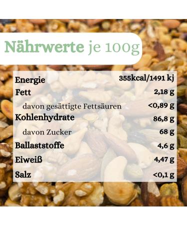  1001 Frucht 1001 Frucht I Homemade Fruit Mix - Exotic Dried Fruits Fine Blend I Candied Fruits and Dried Fruits Blend According to Grandma's Recipe I Non-GMO Puff Mixed Dried Fruits (500g) - Buy Online on GoSupps.com