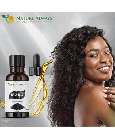 Black Seed Essential Oil - Non-GMO Verified - Ideal for Skincare, Hair Care - Aromatherapy Diffuser - Massage and Relaxation Oil - Earthy, Spicy & Peppery Aroma - 2 FL Oz with Dropper Black Seed 2 Fl Oz (Pack of 1) - Buy Online on GoSupps.com