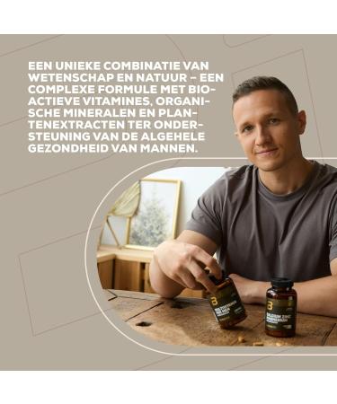 BioTechUSA Multivitamin For Men from organic sources 13 Types of Bioactive Vitamins 5 Types of Organic Minerals 4 plant extracts for men 60 tablets - Buy Online on GoSupps.com