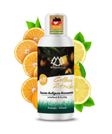 Nordholz sauna infusion choose from 48 varieties 100ml - sauna infusion agent #10 golden citrus breeze Special & natural sauna fragrance for intensive & relaxing moments - perfect sauna accessories