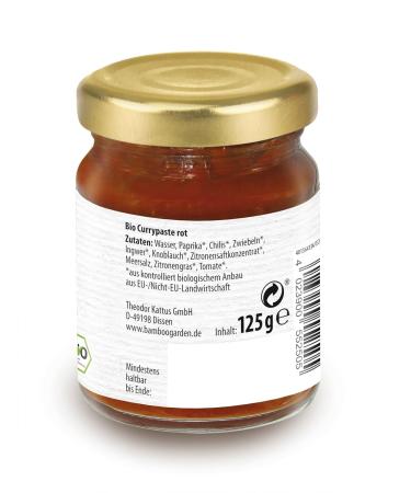 Bamboo Garden Organic Red Curry Paste - 125g | Authentic Flavor International Shipping - Buy Online on GoSupps.com