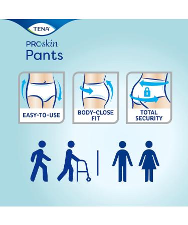 Tena Proskin Maxi Pants Size M - 10 Pieces | Comfortable & Discreet Incontinence Protection - Buy Internationally - Buy Online on GoSupps.com