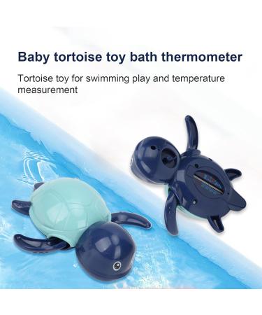 Floating Turtle Thermometer - High-Precision Bathing Water Temperature Gauge for Bathroom (Blue) | International Shipping Available - Buy Online on GoSupps.com