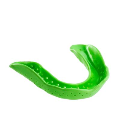 SOVA Junior Mouth Guard for Clenching and Grinding Teeth at Night, Custom-Fit Sleep Night Guard for Kids Spring Green