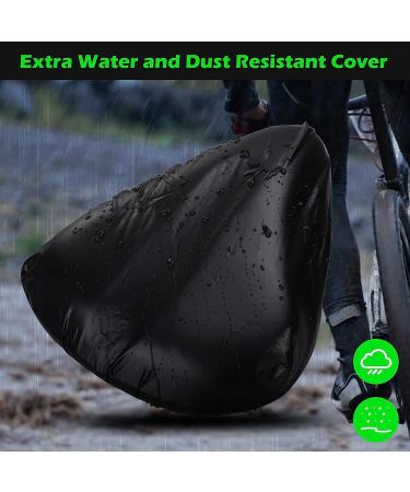 Zacro Gel Padded Bike Seat Cushion for Men & Women - Comfortable Saddle Cover for Peloton & Cruiser Bikes - Buy Online on GoSupps.com