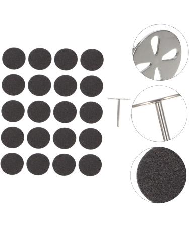 RORPOIR 1 Set Nail Polishing Sheets Nail Kits Sanding Disc Attachment Electric Grinding Slices Nail Disc Bit Power Nail File Pedicure Sanding Disc Stainless Steel Nail Drill Exfoliating - Buy Online on GoSupps.com