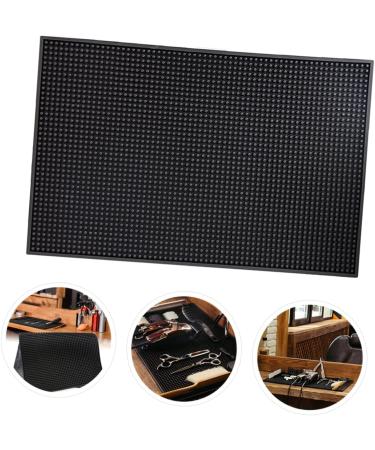Angoily Anti Skid Hairdressing Mat - Premium Barber Service Cushion for Clippers & Scissors Storage | Durable Styling Tools Pad - Buy Online on GoSupps.com