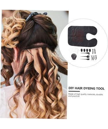 DOITOOL Set Hair Color Kit Hair Salon Cape Hair Coloring Hair Tinting Tool Hair Styling Accessories Body Gems Chest Hair Dye Color Kit Barber Cape Baking Oil Plastic Tool Kit - Buy Online on GoSupps.com