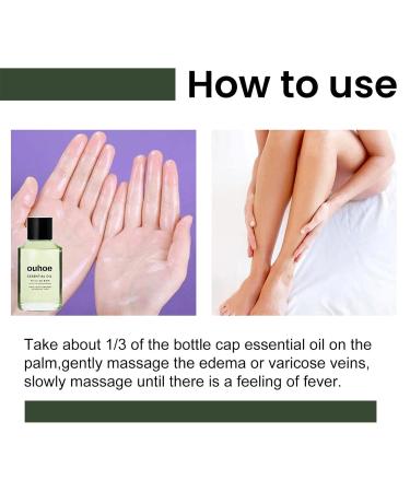 Refreshing Body Massage Oil - Invigorating Essential Oil Blend 1 fl. Oz - Natural Formula for All Skin Types - Pologmase - Buy Online on GoSupps.com