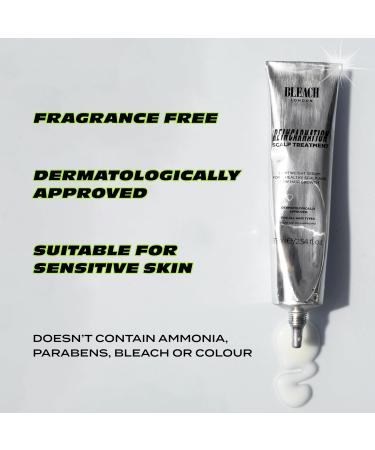 Buy Bleach London Reincarnation Scalp Treatment | Microbiome Booster for Dry Scalps | Hair Growth | Sensitive Skin | Fragrance Free & Vegan - 75ml - Buy Online on GoSupps.com