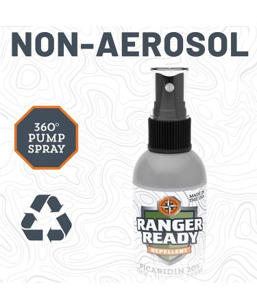 Ranger Ready Picaridin 20% Tick & Insect Repellent 3.4 oz - Deet-Free Bug Spray - Travel Size - Pack of 1 - Buy Online on GoSupps.com