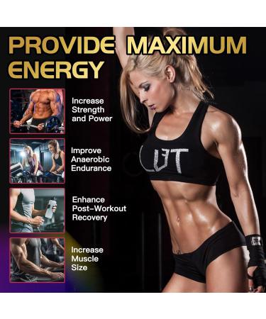 TEHCIN Creatine Monohydrate Gummies Complex 9500mg for Men & Women - 140 Count Creatine Supplement with Electrolyte Blend and L-Taurine Supports Muscle Growth Strength and Recovery Sugar Free - Buy Online on GoSupps.com