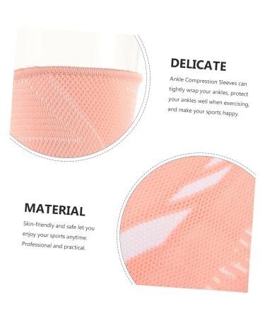 Shop FRCOLOR Ankle Socks - Pressure Support Sleeves for Plantar Fasciitis | Breathable Pink Socks for Women & Kids | Arch Protector & Ankle Support - Buy Online on GoSupps.com