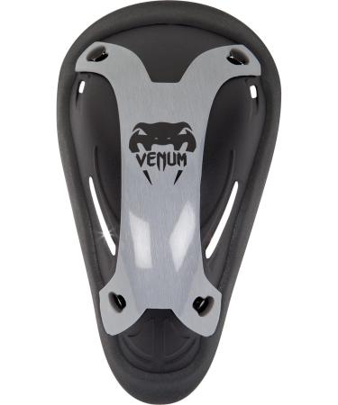 Venum Challenger Adult Groin Guard - Silver Series M Black | Premium International Shipping Available - Buy Online on GoSupps.com