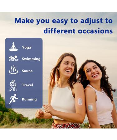 Buy Waterproof Adhesive Patches for G6 & Omnipod 5 - 60pcs Hypoallergenic & Long Lasting - International Shipping Available - Buy Online on GoSupps.com