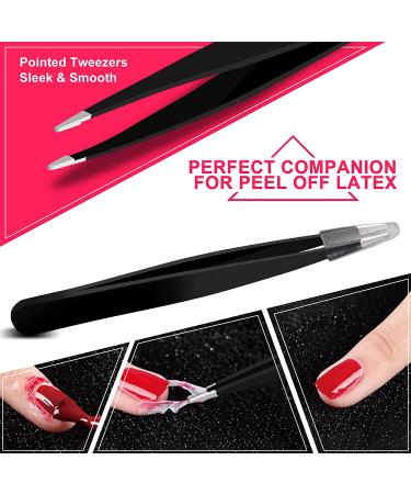 Dr. MODE 30ML Liquid Latex for Nails - Fast Drying Cuticle Protector Peel Off Barrier with Bonus Tweezers - Pink Nail Art Set - Buy Online on GoSupps.com