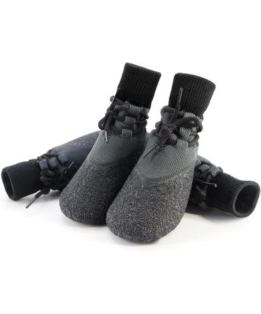 Avaner 4-Piece Dog Socks & Shoes - Waterproof Anti-Slip Lace-Up Protection for Small & Medium Dogs - Buy Online on GoSupps.com
