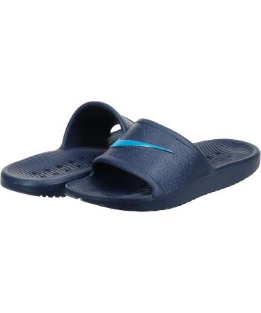 Nike Unisex Kids Kawa Slide Sandal - 28 EU Midnight Navy Laser Blue | Buy Internationally - Free Shipping - Buy Online on GoSupps.com