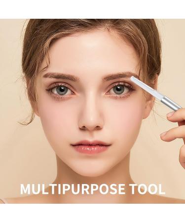 Buy Dermaplaning Razor for Face - Professional Tool with 4 Blades for Hair Removal & Exfoliation | Silver Facial Shaver & Eyebrow Shaper for Women - Buy Online on GoSupps.com