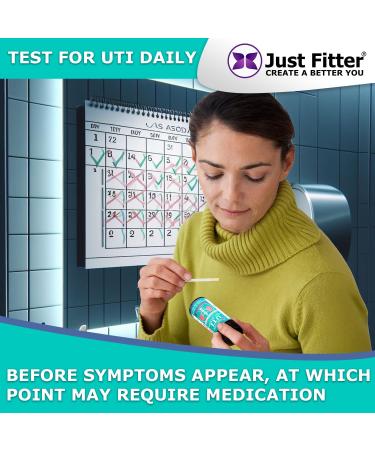 UTI Urine Test Strips - Quick & Accurate Home Testing for Urinary Tract Infections | Nitrite & Leukocytes Detection Kit - Buy Online on GoSupps.com