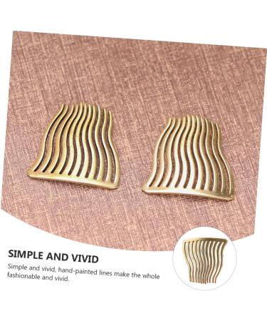 Beavorty 1pc Hairpin Handmade Hair Clip Hair Clip Decor Bridal Headdress Handmade Ornaments Wedding Hair Clip Exquisite Hairdress Decorative Hair Combs Hair Barrettes Banquet Brass Antique - Buy Online on GoSupps.com