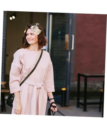 FRCOLOR Engagement Party Headband Side Hair Comb Bridal Floral Hair Comb Wedding Bridal Comb Rose Hair Comb Bridal Pearl Hair Comb Happy New Year Headband Wedding Tiara Miss Shell Decorate medium Pink - Buy Online on GoSupps.com