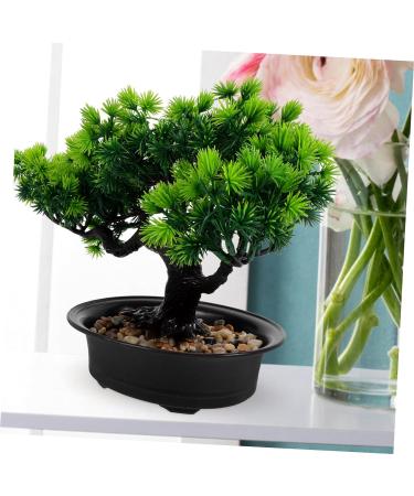 Zerodeko Artificial Pine Potted Plant Mini Fake Potted Plant Office - Buy Online on GoSupps.com