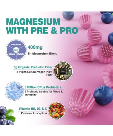 1 Pack Melatonin Gummies + 2 Pack Magnesium Gummies - Buy Online on GoSupps.com