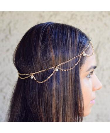 Yean Fashion Hair Accessories - Bohemian Head Chains for Women & Girls | Shop Trendy Styles - Buy Online on GoSupps.com
