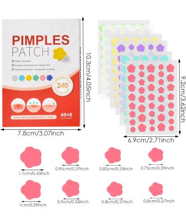 Pimple Patches Hydrocolloid Spot Remover Patches Spot Treatment Pimple Stickers Breakout Acne Patch Anti Acne Dots Made With Natural Oils Tea Tree and Calendula For Fast Acting Skincare - Buy Online on GoSupps.com