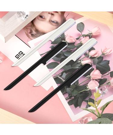 10-Piece Eyebrow Razor Set for Women | Facial Shaver & Brow Shaper - Black & White Trimmers - Buy Online on GoSupps.com
