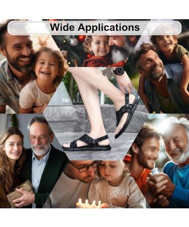 Wygwlg Men's Toe Corrector Sandal - Plus Size Summer Slip-On Bunion Relief Flip Flops | Perfect Gift for Dad - Buy Online on GoSupps.com