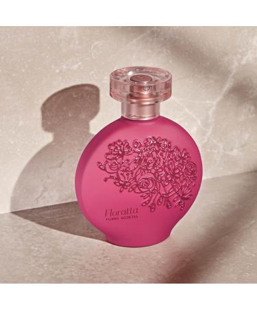 O BOTICARIO Floratta Secret Flowers Eau de Toilette Long-Lasting Floral Rose Fragrance Perfume for Women 2.5 Ounce - Buy Online on GoSupps.com