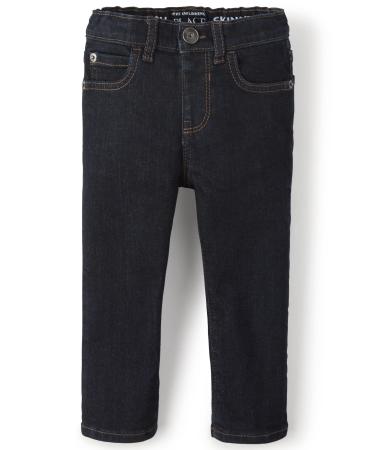 The Children's Place Boy's Stretch Straight Jeans 5 Husky Dkrinsewsh