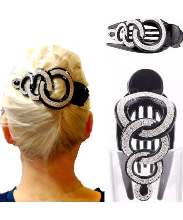 Cuhair 1pc Fashion Girls Rhinestone Hair Clip Hairpin Hair Accessory