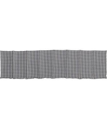Organic Spelt Pillow XXL 8-Chamber 75x20cm | Eco-Friendly Heat Cushion | Organic Filling & Fabric - Blue-White - Buy Online on GoSupps.com