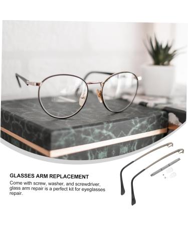 Replacement Sunglass Leg Ends & Repair Set | Healeved Glasses Repair Kit with Screws - Buy Online on GoSupps.com